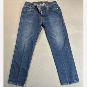 VTG Levi's 501XX Jeans Utility Button Fly Size 36x34 Straight Leg Rare